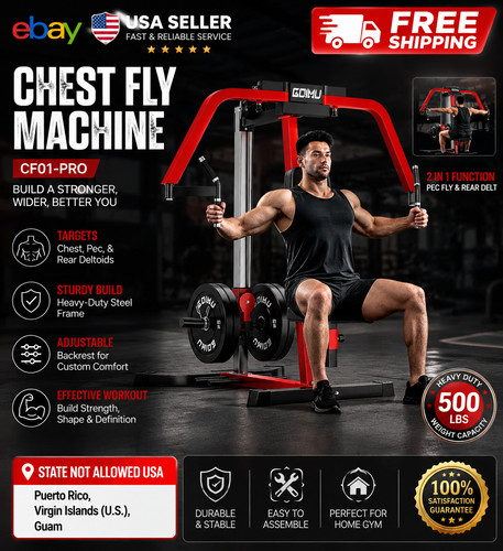 Chest fly machine pec - fly, &