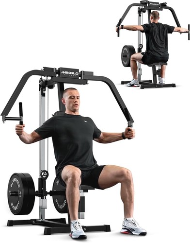 Chest fly reverse - reverse, gym